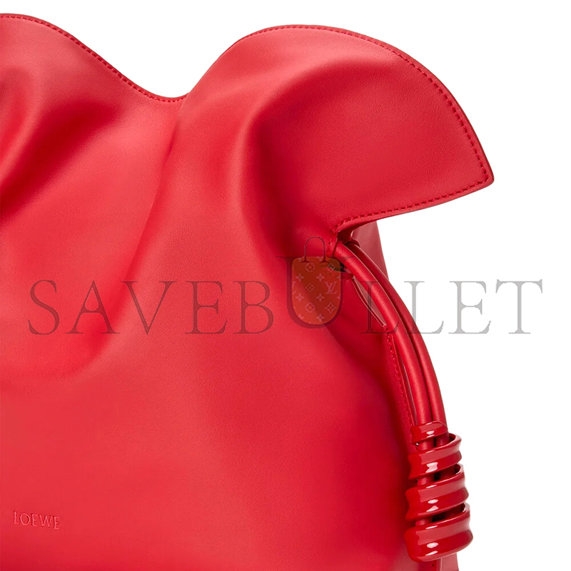 LOEWE MEDIUM COIL FLAMENCO CLUTCH IN NAPPA CALFSKIN A411FC1XEQ (30*24.5*10.5cm)